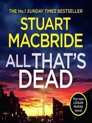 cover image of Logan McRae Book 12: All That's Dead